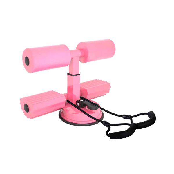 Maxbell Sit up Assist Bar with Strong Suction Cup Assistant Device Fitness Situp Aid Pink with Rope Online Hot Sale