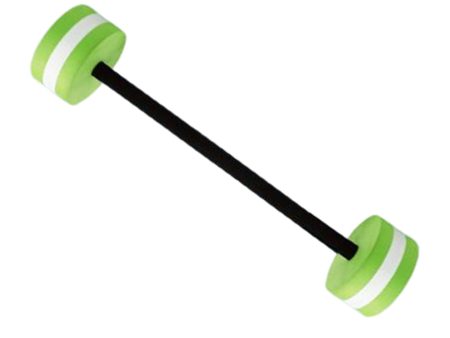 Maxbell Water Dumbbells Pool Exercise EVA Aquatic Barbell for Men Women Water Sports Green Standard Discount