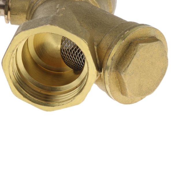 Maxbell 1  Brass Ball Valve Shut Off Female Thread with Filter Strainer DN25 Sale