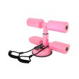 Maxbell Sit up Assist Bar with Strong Suction Cup Assistant Device Fitness Situp Aid Pink with Rope Online Hot Sale