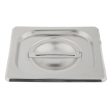 Maxbell 1PC Stainless Steel Lid Solid for 1 6 Size Steam Table Pan Discount